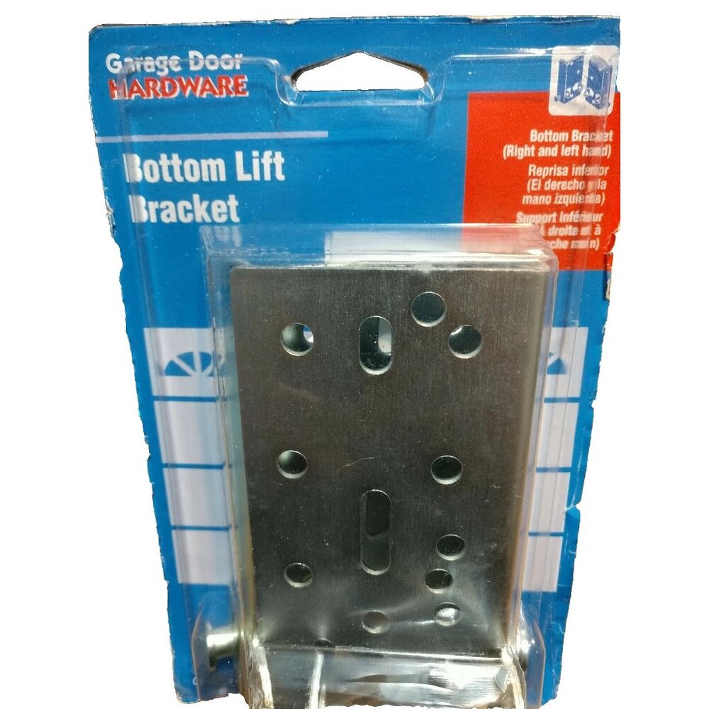 New Prime GD 52197 GARAGE Door Bottom Mount LIFT Bracket Galvanized GD-52197